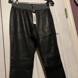 L’AGENCE BNWT 100% lamb leather leggings!